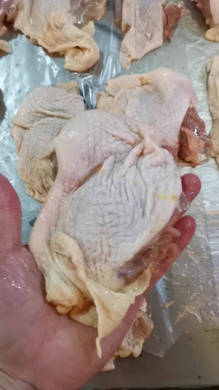 带皮去骨鸡腿肉毛毛肉乇乇正肉汉堡腿肉快餐上腿鸡肉鸡扒 12kg/件