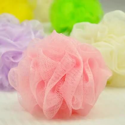 manufacturer customized new designed colorful body sponge loofah