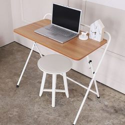 Folding table desk home desk bedside small table simple foldable table student study table computer desk