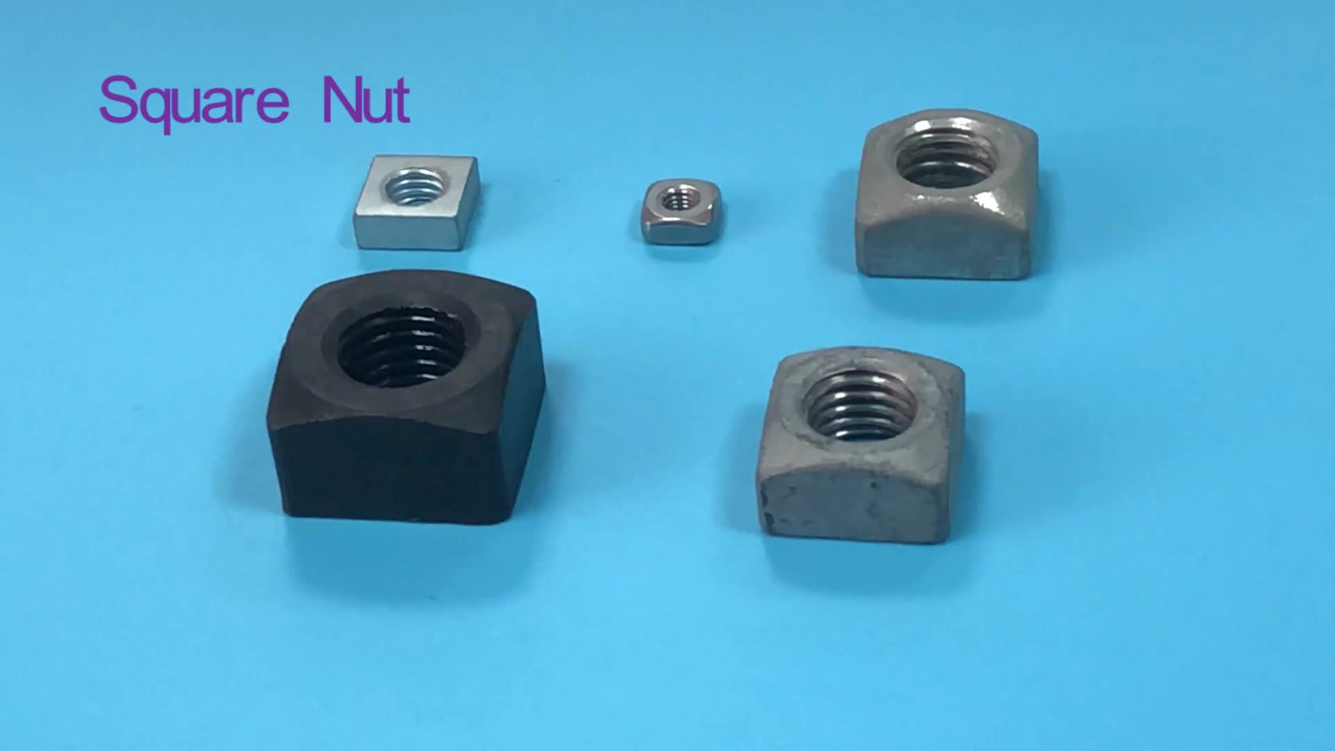 plain din928 m8 weld square cage nuts class 8