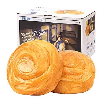 三只松鼠手撕面包整箱1000g[2元优惠券]-寻折猪