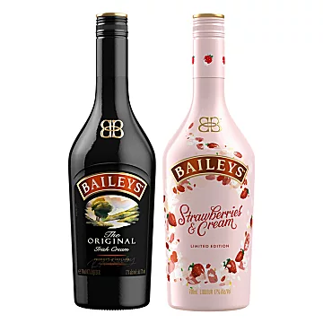 爱尔兰Baileys百利甜酒原味+草莓味700ml*2[10元优惠券]-寻折猪