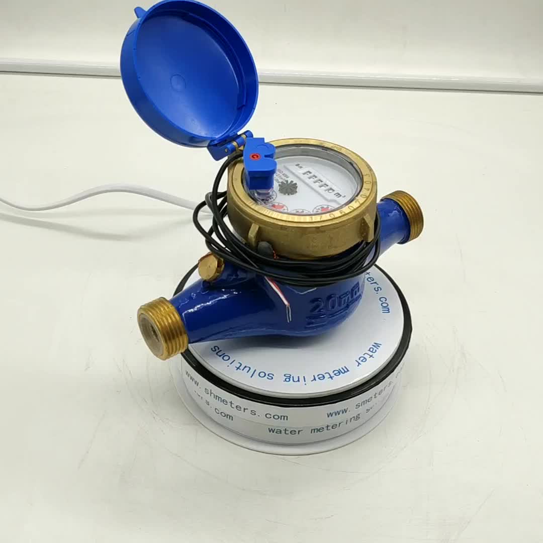 dn20 brass mechanical cast iron water meter