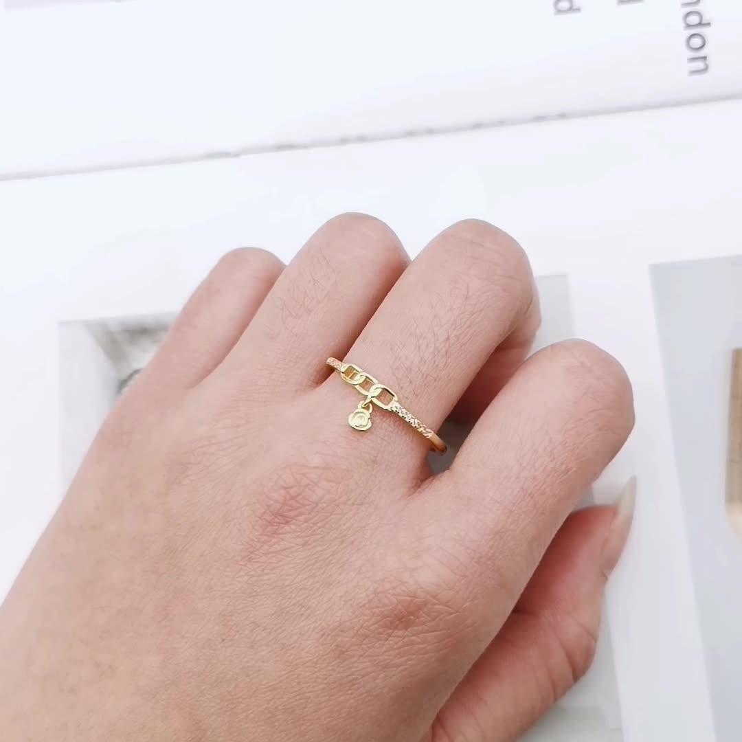 professional manufacturer cz stone finger ring wholesale womens