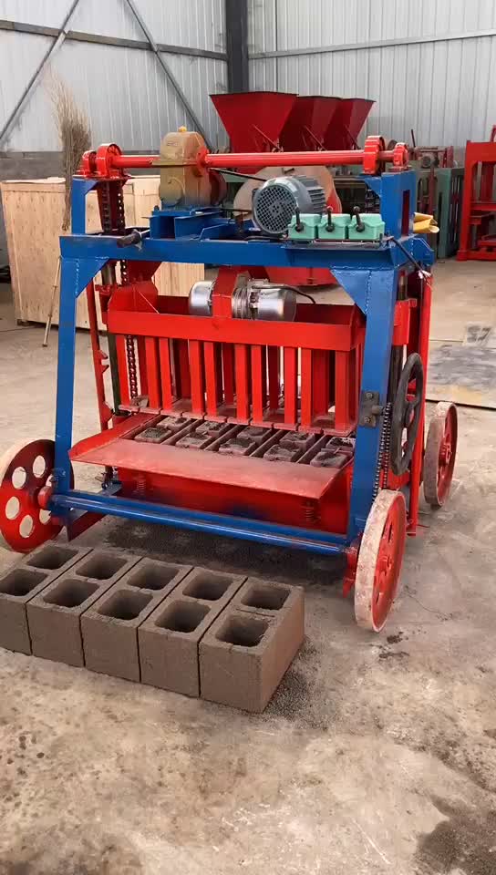 实心六角护坡砖成型机透水砖空心砖制砖机定制预制水泥砖打砖机
