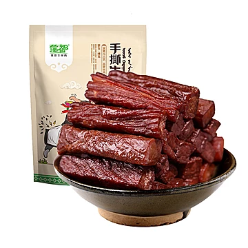 返6元猫卡！蒙都牛肉干手撕原味400g×1袋[6元优惠券]-寻折猪