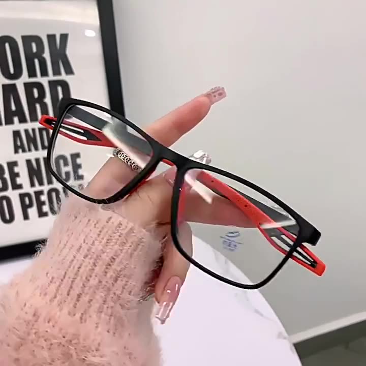 新款高清防蓝光tr90老花镜户外运动防滑老花镜男女同款超轻眼镜批