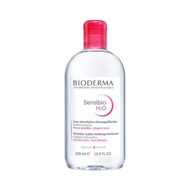 Bioderma/Bedema French makeup remover water powder ເຮັດຄວາມສະອາດຮູຂຸມຂົນໂດຍບໍ່ລະຄາຍເຄືອງຕາ, ຮິມຝີປາກແລະໃບຫນ້າ 500ml