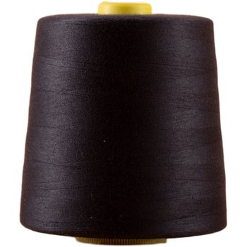 ເຄື່ອງຈັກຫຍິບ thread ຄົວເຮືອນມ້ວນຂະຫນາດໃຫຍ່ 8000 yards sewing thread 402 ເສັ້ນດ້າຍສີຂາວສີດໍາບາງ thread overlock thread