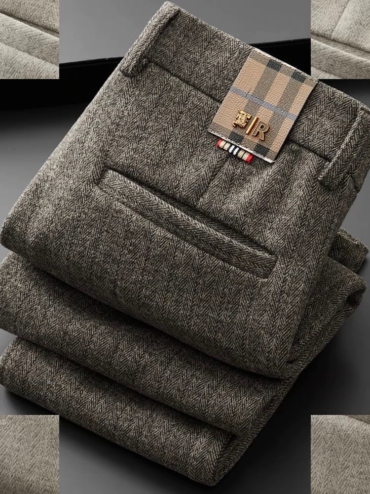 冬天穿西裤还能够暴走1万步？此条加绒磨毛呢神裤太离谱了。