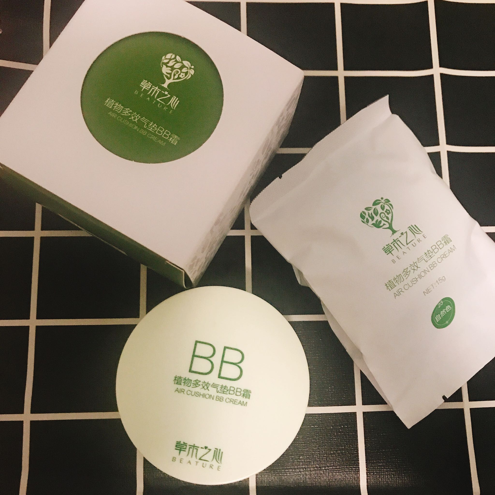 草木之心气垫BB质量怎么样什么牌子什么档次,来自学生党的使用感受,第2张 草木之心气垫BB质量怎么样什么牌子什么档次,来自学生党的使用感受,第2张