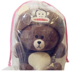 Transparent drawstring bag, travel storage, waterproof bag, plush doll packaging bag, self- drawstring bag, cotton rope pull-out bag, dustproof bag