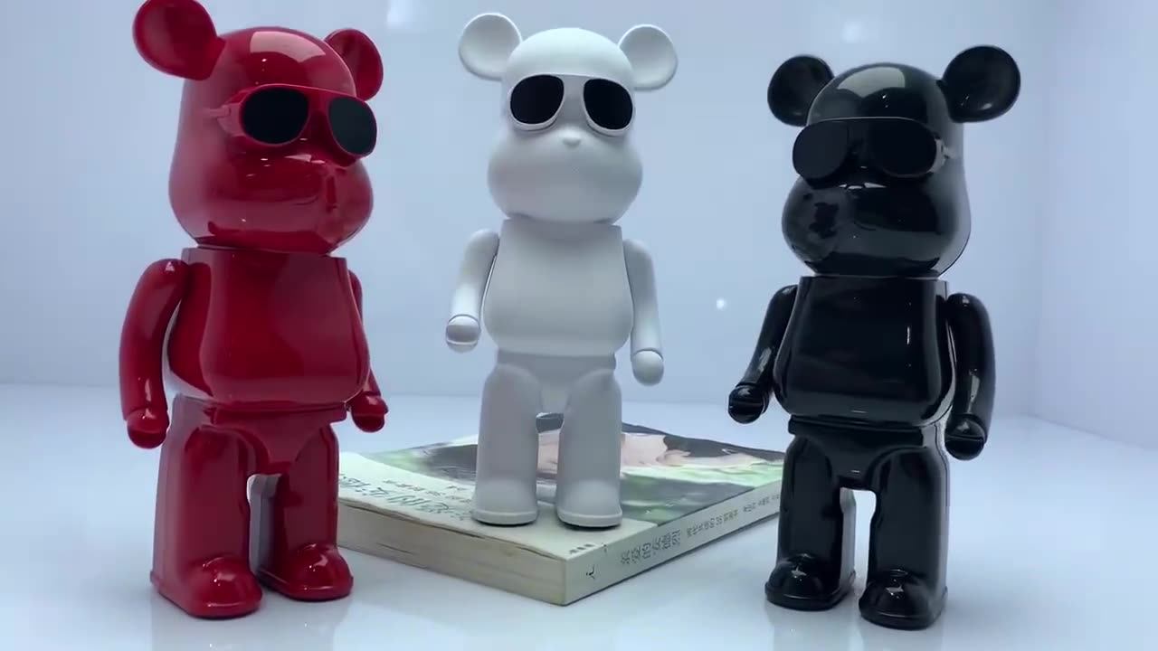 新款蓝牙音箱 跨境暴力熊b3无线蓝牙音响卡通礼品桌面摆件厂家