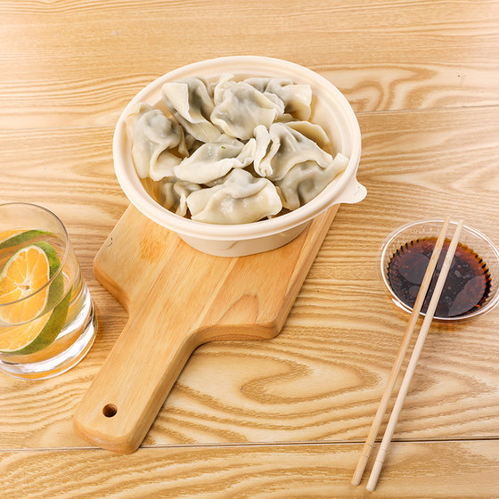 Yunlei 일회용 도시락 옥수수 전분 기반 Bento 피크닉 포장 상자 뚜껑 둥근 보울 800ml*10 세트 도시락 상자 Yunlei 일회용 도시락 옥수수 전분 기반 Bento 피크닉 포장 상자 뚜껑 둥근 보울 800ml*10 세트 도시락 상자