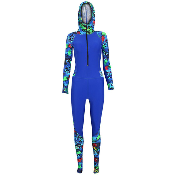 New diving suit one-piece hooded swimsuit women slim long sleeves trousers sun protection professional sports jellyfish surfing suit
New diving suit one-piece hooded swimsuit women slim long sleeves trousers sun protection professional sports jellyfish surfing suit