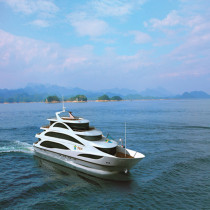 Thousand Island Lake Central Lake District Dream No. 2 Boat Tickets Dengmeifeng Island with self-service Chinese food