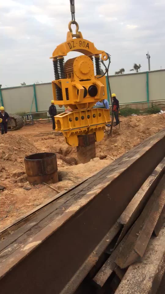 rt-90a电动振动桩锤的钢管桩,吊机型号 - buy high quality electric