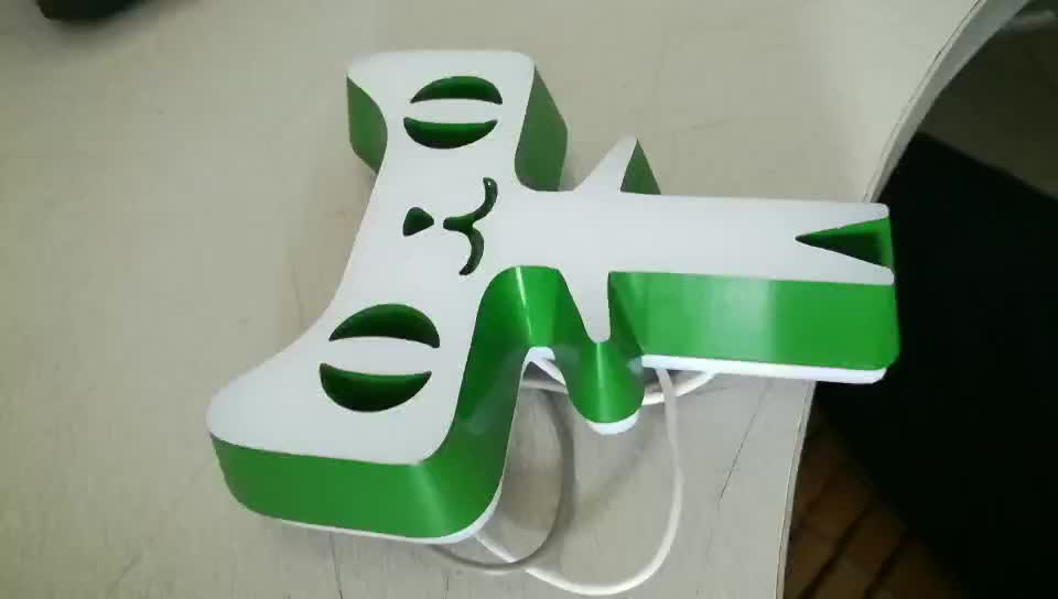 高亮精工led迷你发光字亚克力灯箱字连锁品牌logo门头广告字定做