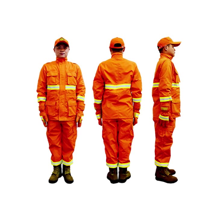 17夏款森林消防防火服带报告森林消防员战斗服森林阻燃隔热防护服