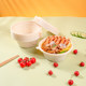 Yunlei 일회용 도시락 옥수수 전분 기반 Bento 피크닉 포장 상자 뚜껑 둥근 보울 800ml*10 세트 도시락 상자 Yunlei 일회용 도시락 옥수수 전분 기반 Bento 피크닉 포장 상자 뚜껑 둥근 보울 800ml*10 세트 도시락 상자