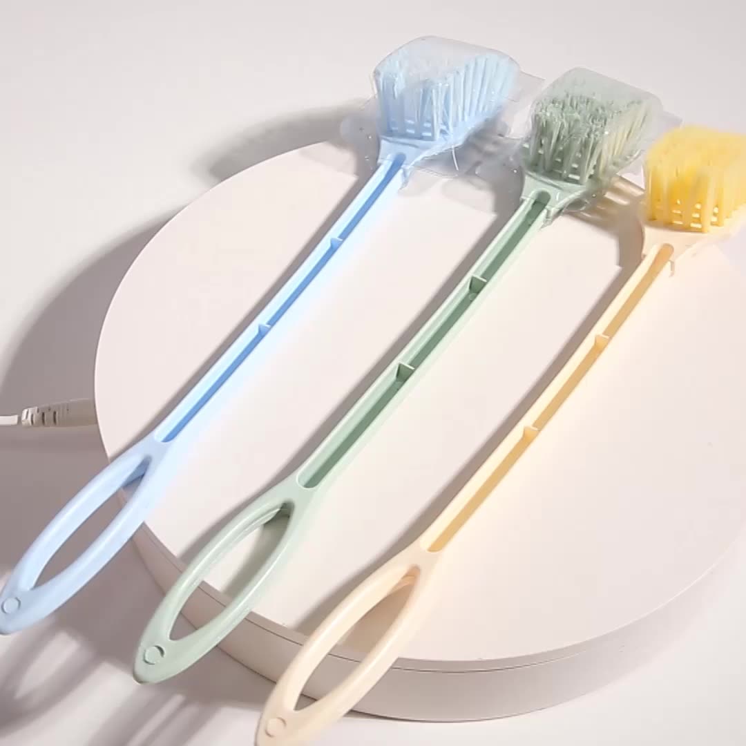 high quality colorful pp cleaning brush toilet brush with long