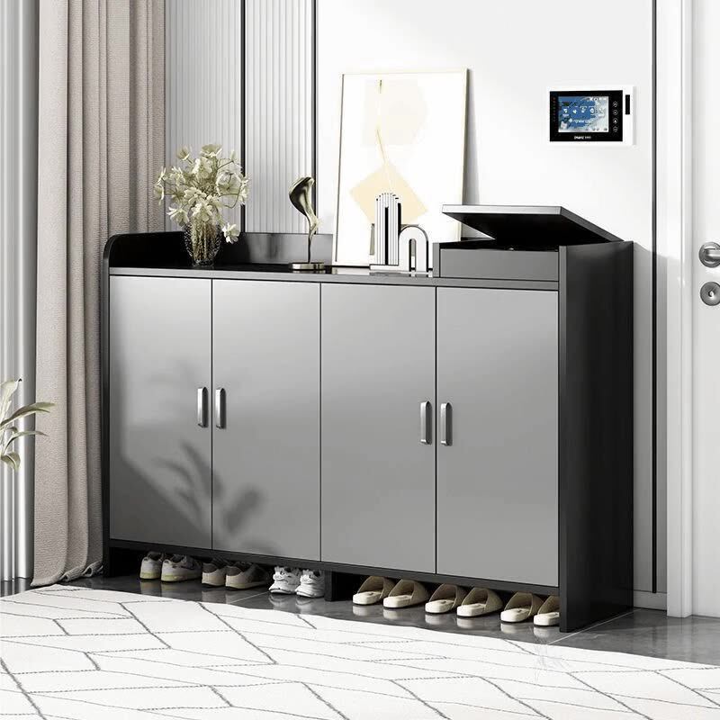 鞋柜鞋架门口楼道走廊鞋子收纳柜家用进门靠墙简易多层柜子储物柜