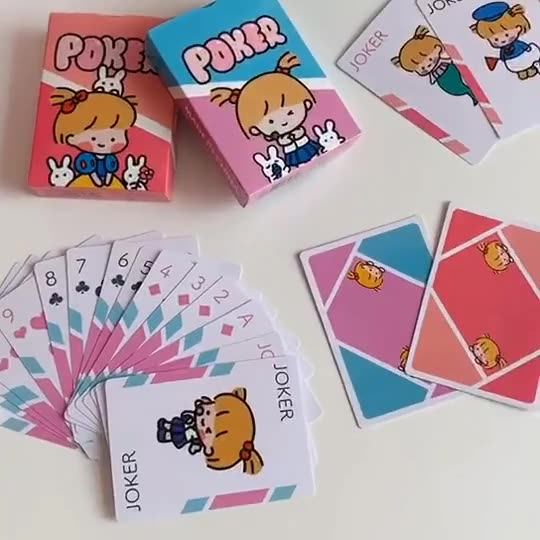 card deck advertising poker paper custom printing playing cards