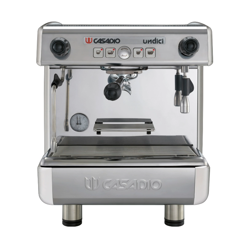 CASADIO UNDICI A1 Máy pha cà phê nhập khẩu thương mại một đầu điều khiển bằng điện tử-Tách cao-Trắng - Máy pha cà phê