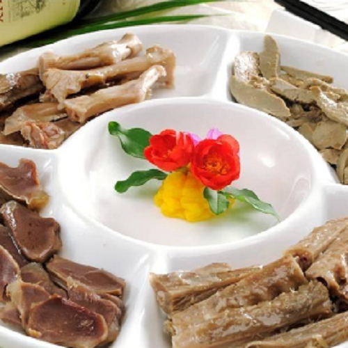 桂花小趣桂花鸭四件鸭肠零食南京特产零食小吃辣鸭肠 鸭珍小趣