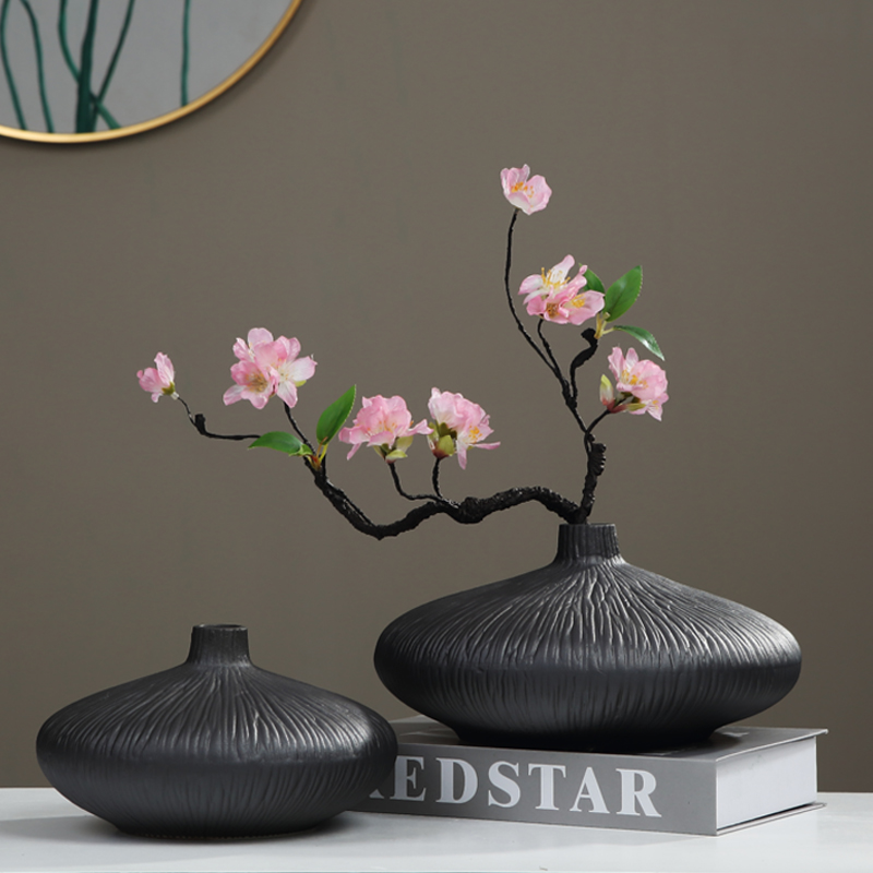 The New Chinese zen ceramic vase furnishing articles table, TV ark, Nordic flower arranging device, the sitting room porch home decoration