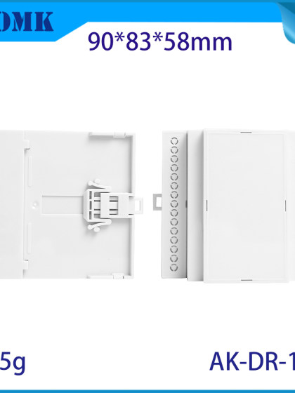 SZOMK RAIL-TYPE PLC 기기 산업 제어 플라스틱 쉘 ABS 전원 전원 스위치 쉘 사용자 정의 처리 DR-105 SZOMK RAIL-TYPE PLC 기기 산업 제어 플라스틱 쉘 ABS 전원 전원 스위치 쉘 사용자 정의 처리 DR-105