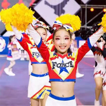 Childrens La La performance clothing Mens and womens group performance clothing Middle school cheerleading performance Sports games cheerleading clothing
