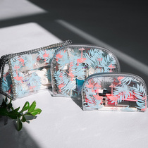 Fatica travel cosmetic bag transparent waterproof wash bag size multi-function simple portable storage bag