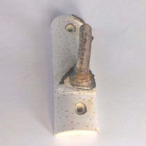 Creative porch wooden clothes hook simple Nordic three-dimensional adhesive hook creative hanger