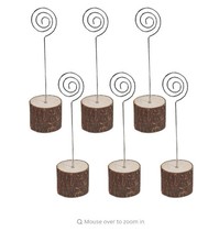 Wooden wedding supplies seat clip ornaments wedding original ecological branches wooden business card clip photo wooden seat clip