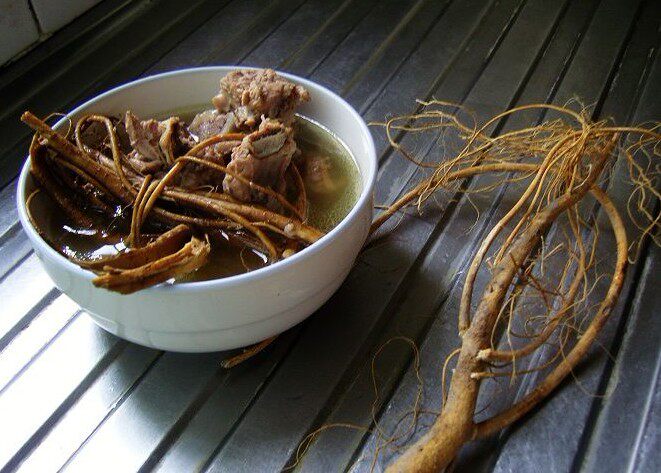 全国包邮 福建南靖土楼特产 仿野生虎尾轮石参根 炖汤500g 浓香型