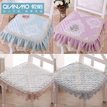 Cushion chair cushion winter home dining table cushion student office sedentary stool cushion fabric thickened dining chair