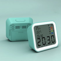 Creative LCD digital clock student alarm clock fashion bedside clock multi-function clock snooze quiet clock