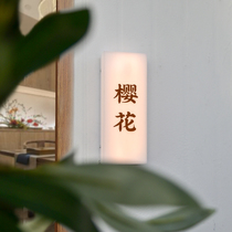 Acrylic Luminous Days Style Light Box Hotel Hotel Hairstyle House Studio Bag Compartment Logo Block Neighbourhood Door Card Customised