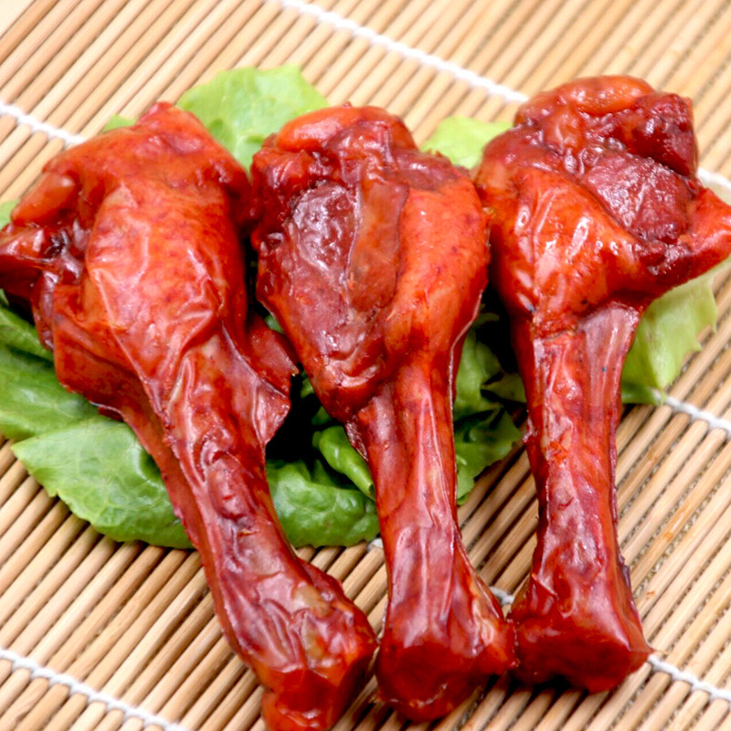 乡巴佬香辣小腿王40g*10卤味鸭翅根鸭腿零食鸡腿熟食休闲盐焗整箱