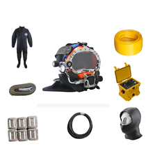 Municipal diving suit Sewage-proof clothing for sewage pipes Fully enclosed clothes helmet type municipal sewage diving equipment