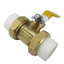 Volkswagen Copper (958)PP-R Copper Ball Valve PPR Hot Melt Ball Valve Double Live Copper Ball Valve 20~110