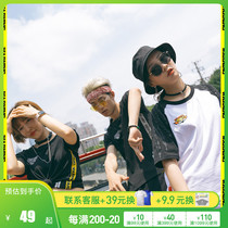 Little Li Zi: Funryo bee sharp jungle law Football sports casual T-shirt Summer New trendy men and women