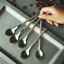 Spot Japan imported SAKURAI SAKURAI fabric afternoon tea fruit fork teaspoon coffee spoon gift box set