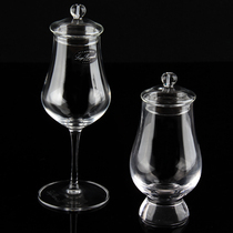 Personality lead-free crystal whisky wine tasting training smell tasting cup with lid bar creative champagne