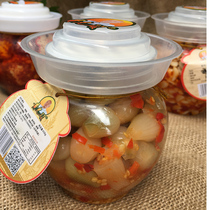 Chinas Hunan Li County special production of yellow bald head Chinese pretzels with self-made appetizers for home-cooked meals bottled 420g to 420g