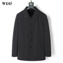 Parker suit mens medium-long middle-aged whole mink mink liner fur one-piece Nick suit Dads fur coat