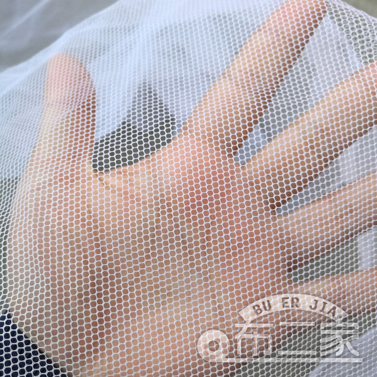 网纱网眼面料 六角网布料 渔网 洗衣袋 diy 箱包大网童车童床 diy_7折