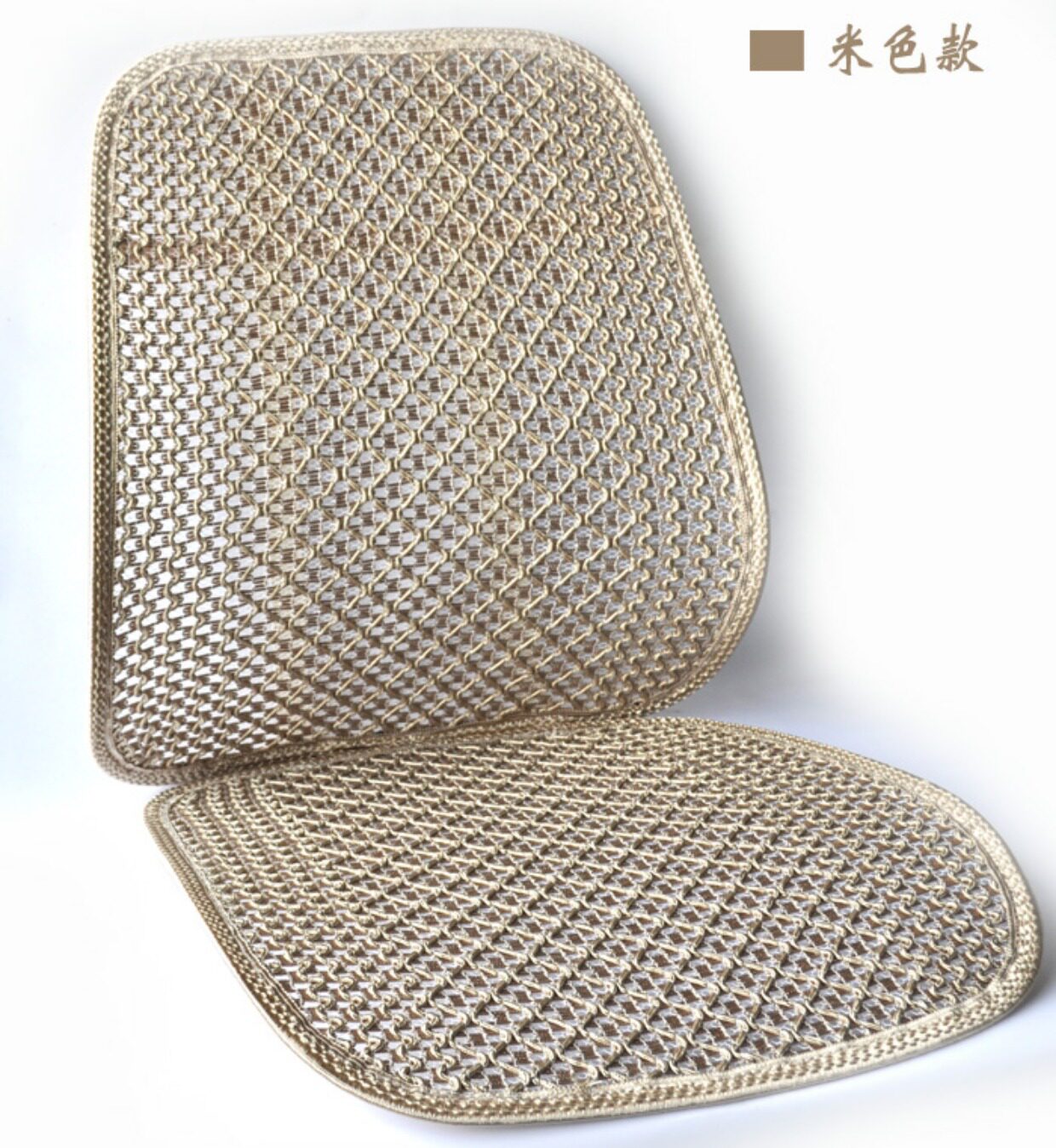 汽车坐垫夏季凉垫单片竹片冰丝透气货车面包车驾驶室单个单座座垫_7折