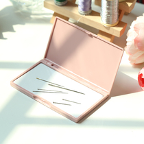 Small magnet needle suction device magnet box bead Needle storage box suction iron box needle box hand fabric DIY hand tool